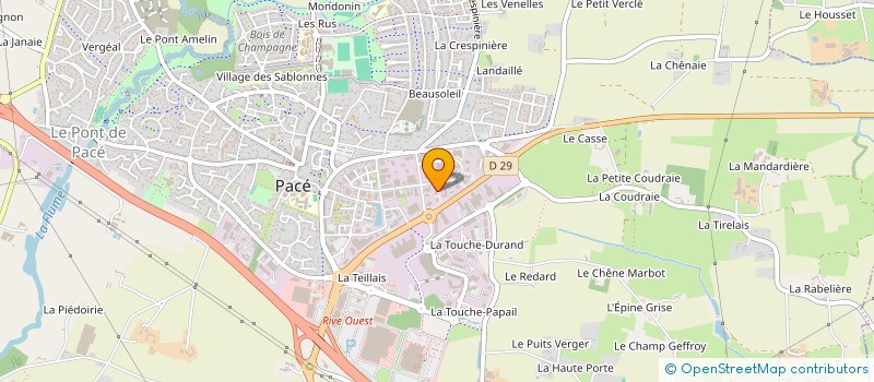 localisation de l'entreprise VOLATYS à SAINT-GREGOIRE