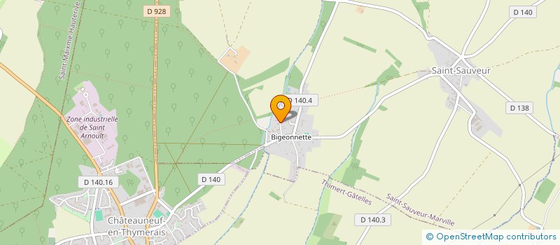 localisation de l'entreprise VOLAUVENT à SAINT-SAUVEUR-MARVILLE