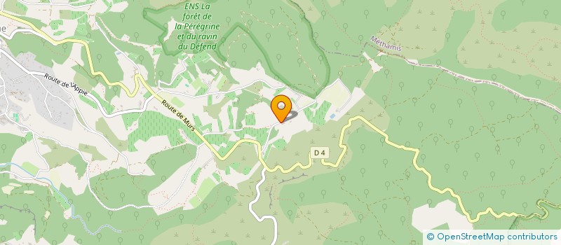 localisation de l'entreprise VOLC AREC  VENASQUE