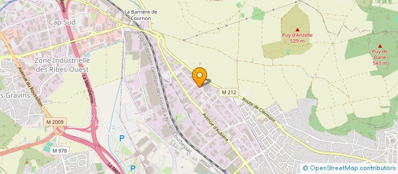 localisation de l'entreprise VOLCA'GOURMET  COURNON-D'AUVERGNE