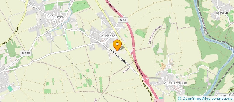 localisation de l'entreprise VOLCA IMMO  AUTHEZAT