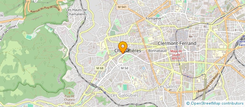 localisation de l'entreprise VOLCADINE  CHAMALIERES