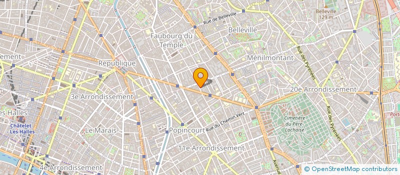 localisation de l'entreprise VOLCAN  PARIS