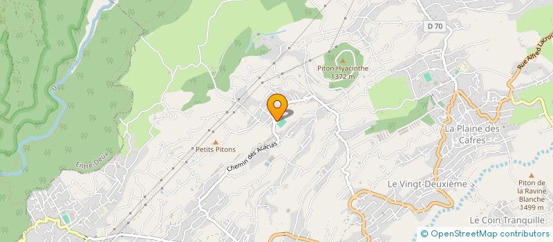 localisation de l'entreprise VOLCAN DAN KER  LE TAMPON