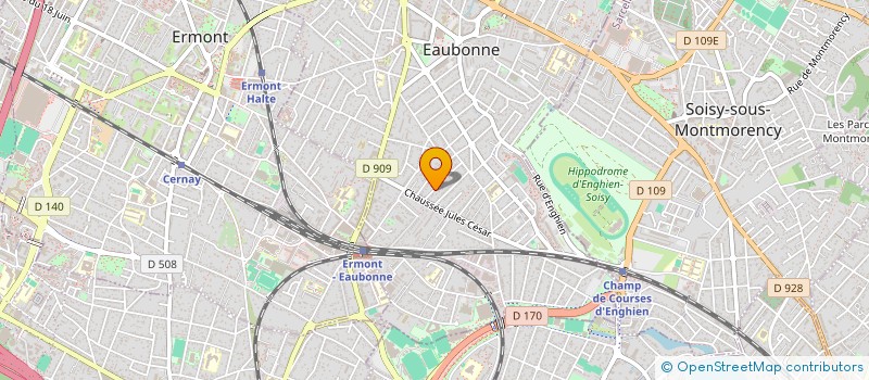 localisation de l'entreprise VOLCANE à EAUBONNE