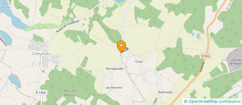 localisation de l'entreprise VOLCANO à COURTENAY