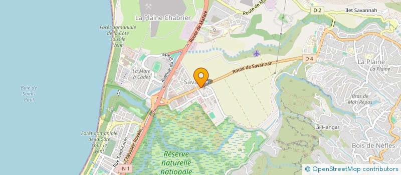 localisation de l'entreprise VOLCANYS  SAINT-PAUL