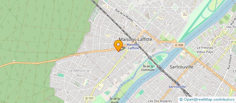 localisation de l'entreprise VOLEA STORE à MAISONS-LAFFITTE