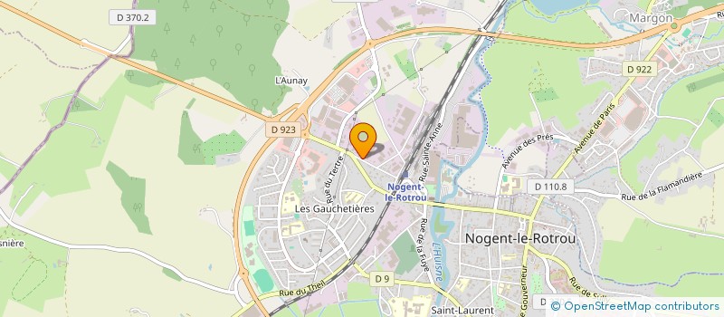 localisation de l'entreprise VOLECO à NOGENT-LE-ROTROU