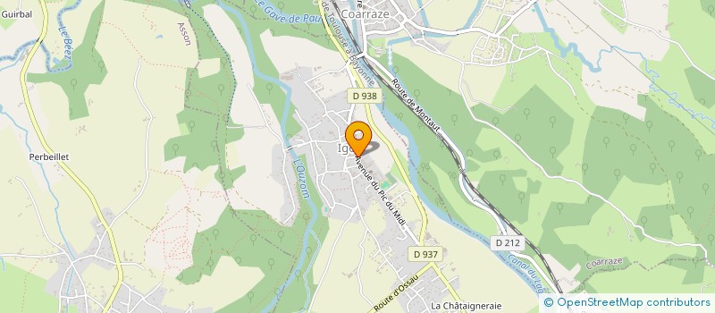 localisation de l'entreprise VOLENDAM à PAU