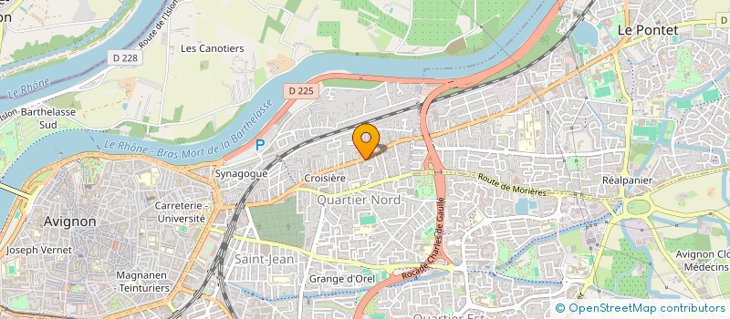 localisation de l'entreprise VOLER EN PLANEUR DANS LE GRAND AVIGNON à AVIGNON