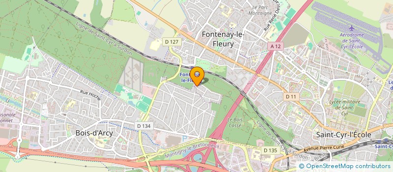 localisation de l'entreprise VOLETS OUEST 78 à FONTENAY-LE-FLEURY