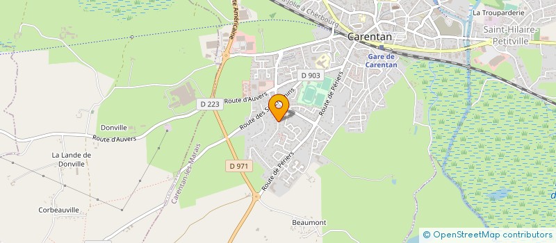 localisation de l'entreprise VOLETS SERVICES DU COTENTIN  CARENTAN-LES-MARAIS