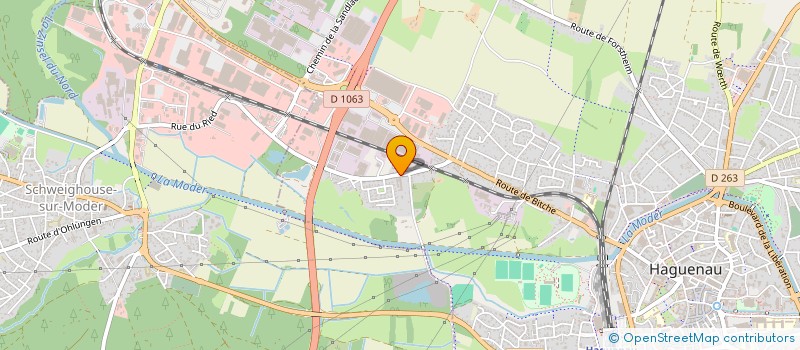 localisation de l'entreprise VOLETS STORES AUTOMATISMES à HAGUENAU