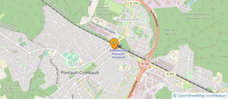 localisation de l'entreprise VOLETS SURS à PONTAULT-COMBAULT