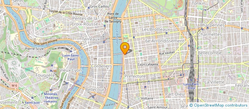 localisation de l'entreprise VOLFONI MERE ET FILLES à LYON