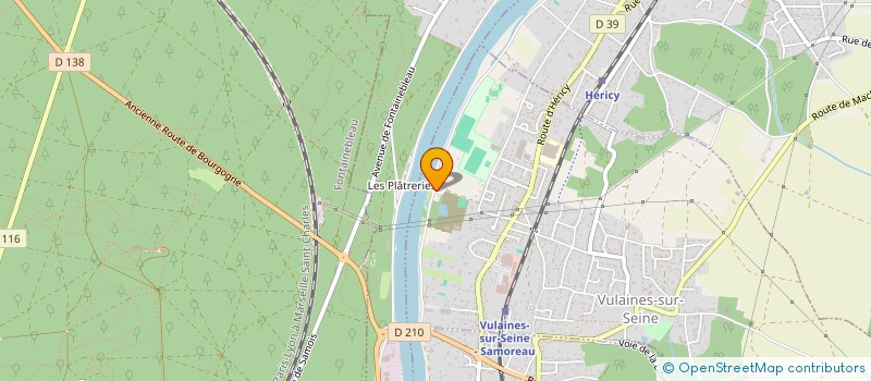 localisation de l'entreprise VOLFONIX  SAMOIS-SUR-SEINE