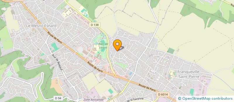 localisation de l'entreprise VOLGA 3  DARNETAL