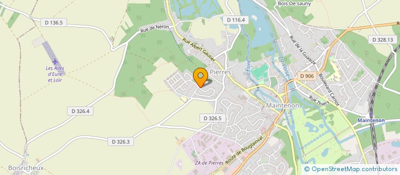 localisation de l'entreprise VOLICA à PIERRES
