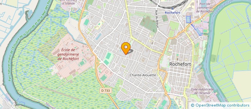 localisation de l'entreprise VOLIM TE  ROCHEFORT