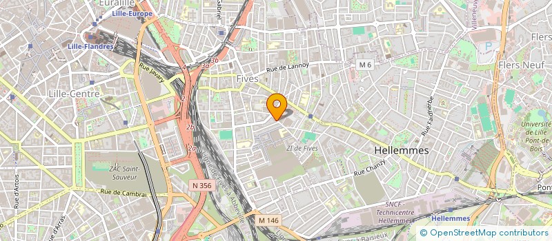 localisation de l'entreprise VOLIQAI  LILLE