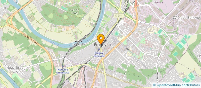 localisation de l'entreprise VOLKAN  ERAGNY