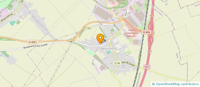 localisation de l'entreprise VOLKAN à HENIN-BEAUMONT