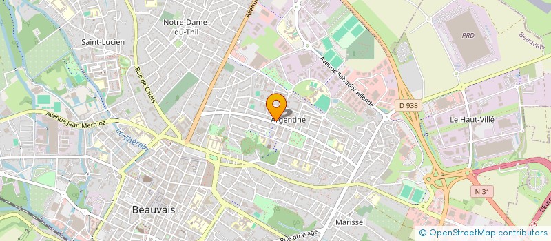 localisation de l'entreprise VOLKBARDAG  BEAUVAIS