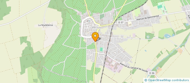 localisation de l'entreprise VOLKS&BULLES  BLANCS-COTEAUX