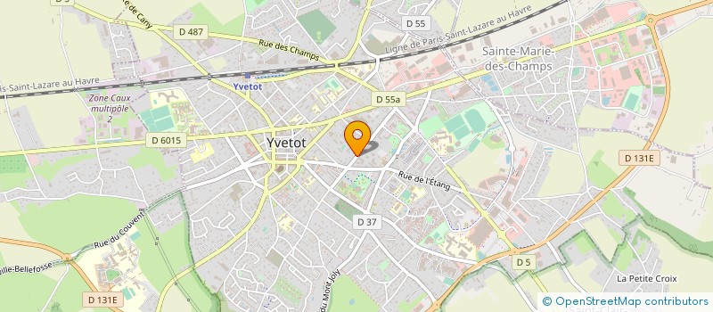 localisation de l'entreprise VOLKSBOURG AUTO à YVETOT