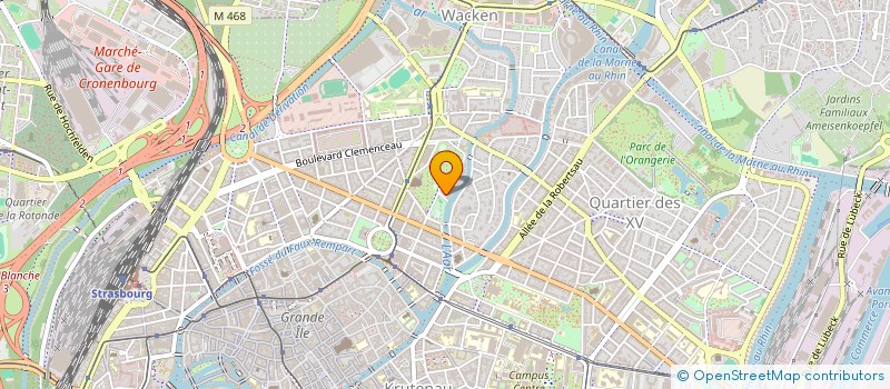 localisation de l'entreprise VOLKSWIND CONSTRUCTION  STRASBOURG