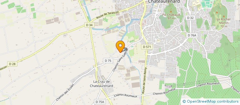 localisation de l'entreprise VOLLE ET MAGNY à CHATEAURENARD