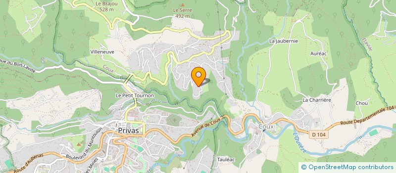 localisation de l'entreprise VOLLE SYLVAIN  COUX