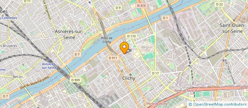 localisation de l'entreprise VOLLEREAUX / JUNKER à CLICHY