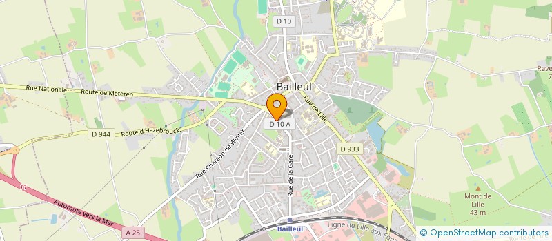 localisation de l'entreprise VOLLEY BALL CLUB BAILLEULOIS à BAILLEUL