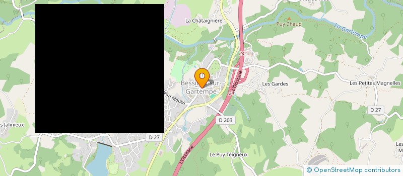 localisation de l'entreprise VOLLEY-BALL CLUB LOISIR à BESSINES-SUR-GARTEMPE