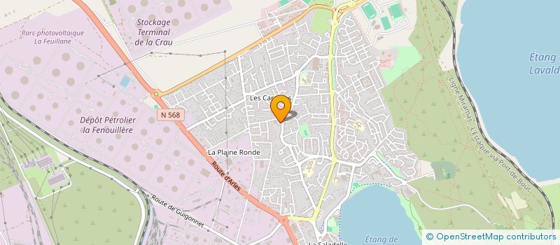 localisation de l'entreprise VOLLEY BALL FOSSEEN  FOS-SUR-MER