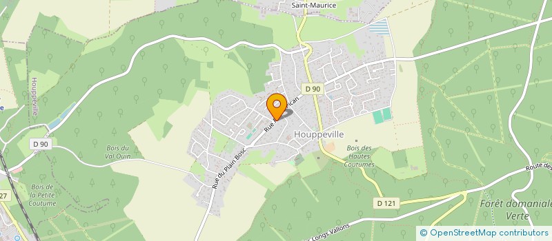 localisation de l'entreprise VOLLEY BALL HOUPPEVILLAIS  HOUPPEVILLE