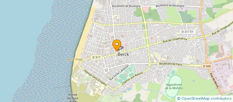 localisation de l'entreprise VOLLEY BEACH BERCKOIS à BERCK