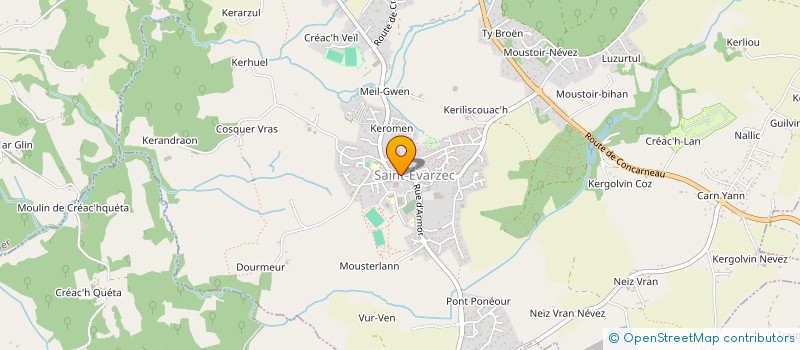 localisation de l'entreprise VOLLEY CLUB VARERCOIS  SAINT-EVARZEC