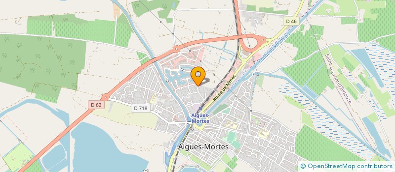 localisation de l'entreprise VOLLEY ET BEACH VOLLEY DE CAMARGUE  AIGUES-MORTES