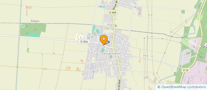 localisation de l'entreprise VOLLEY LOISIRS DE FESSENHEIM  FESSENHEIM
