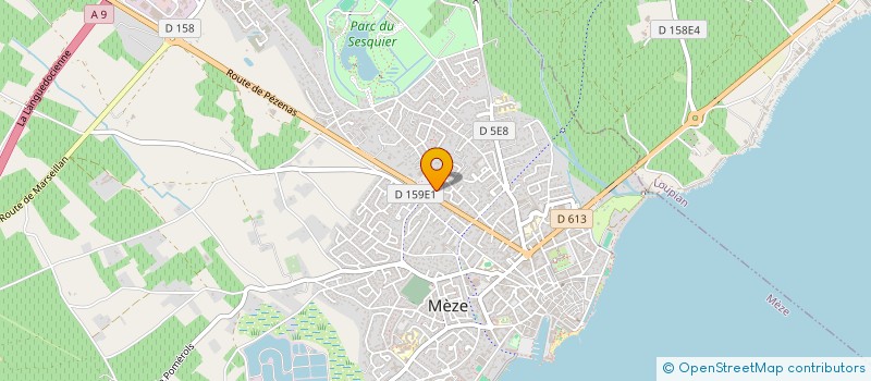 localisation de l'entreprise VOLLEY OLYMPIQUE MEZOIS à MEZE