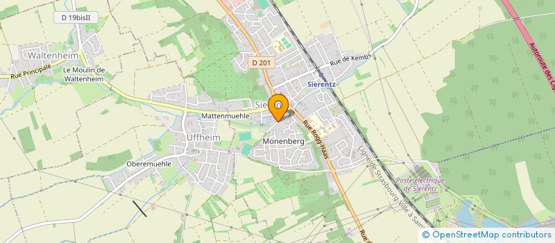 localisation de l'entreprise VOLLGAZ PARTY EVENT  SIERENTZ