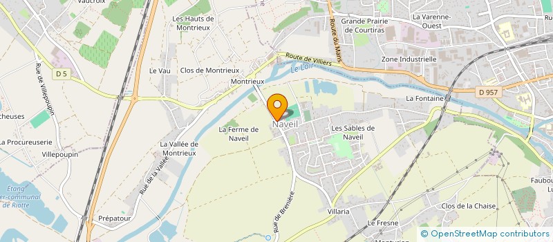 localisation de l'entreprise VOLMA  NAVEIL