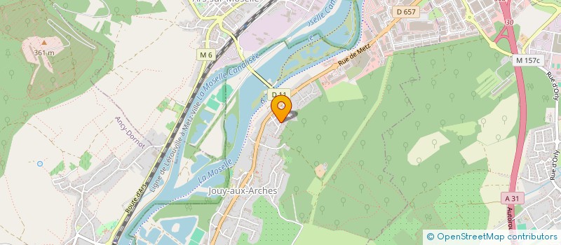 localisation de l'entreprise VOLME  JOUY-AUX-ARCHES