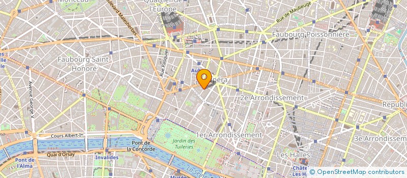 localisation de l'entreprise VOLNEY'S  PARIS