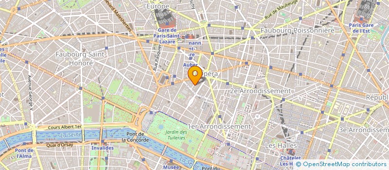 localisation de l'entreprise VOLNEY XIX à PARIS