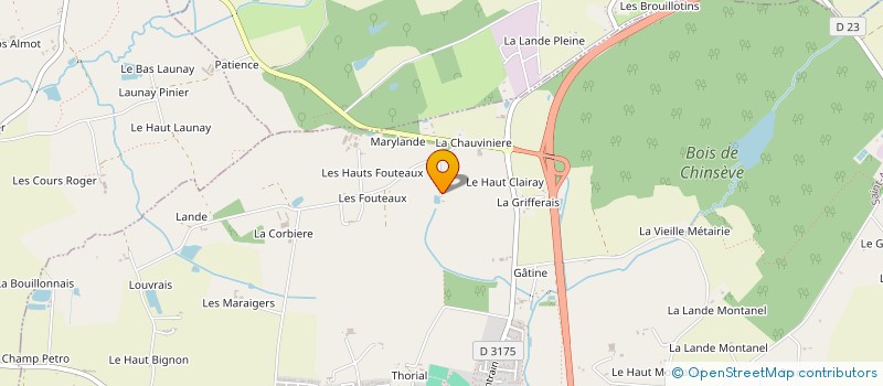 localisation de l'entreprise VOLO  SAINT-AUBIN-D'AUBIGNE