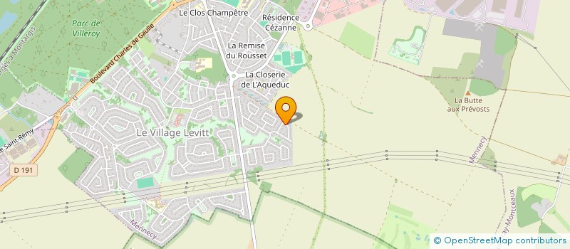 localisation de l'entreprise VOLOKOST BATIMENT à MENNECY